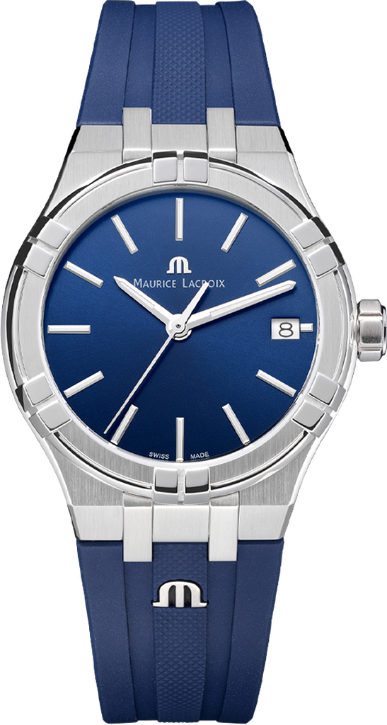 Часы Maurice Lacroix AIKON Quartz 35mm AI1106-SS000-430-4 купить в